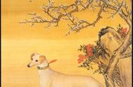 郎世宁笔下的十犬图：一幅生动的画卷